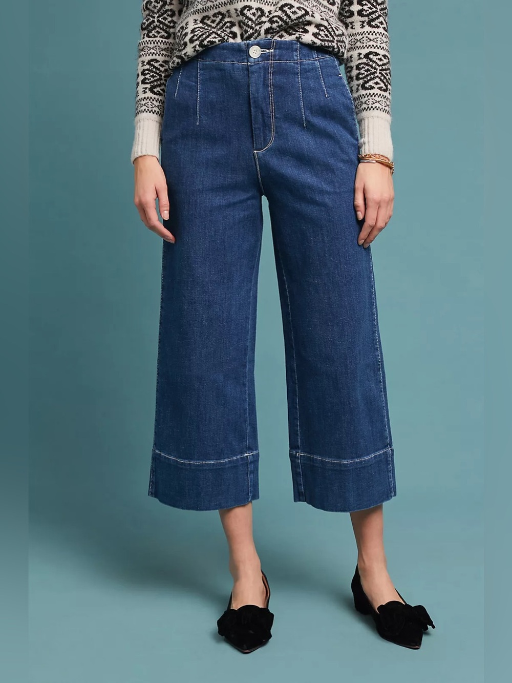 Pilcro Ultra High-Rise Wide-Leg Jeans 29 - Picture 3 of 11